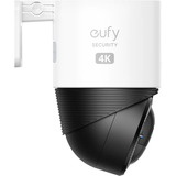 Eufy 4G LTE Cam S330, Caméra de surveillance Blanc, 4K UHD, 8x zoom hybride, 4G LTE, 360° PTZ