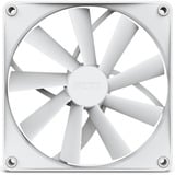 NZXT F140Q Quiet Airflow 140x140x26, Ventilateur de boîtier Blanc, Connexion PWM à 4 broches