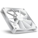 NZXT F140Q Quiet Airflow 140x140x26, Ventilateur de boîtier Blanc, Connexion PWM à 4 broches