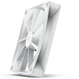 NZXT F140Q Quiet Airflow 140x140x26, Ventilateur de boîtier Blanc, Connexion PWM à 4 broches