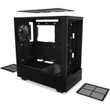 NZXT H5 Flow boîtier midi tower Noir (Mat) | 1x USB-A | 1x USB-C | Verre Trempé