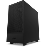 NZXT H5 Flow boîtier midi tower Noir (Mat) | 1x USB-A | 1x USB-C | Verre Trempé