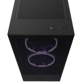 NZXT H5 Flow boîtier midi tower Noir (Mat) | 1x USB-A | 1x USB-C | Verre Trempé