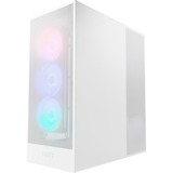 NZXT H7 Flow RGB ( 2024 )  boîtier midi tower Blanc | 2x USB-A | 1x USB-C | RGB | Window