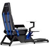 Next Level Racing Flight Simulator Boeing Commercial Edition, Siège gaming Noir/Bleu