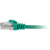 Sharkoon Câble réseau RJ-45 S/FTP Cat.7a Vert, 10 mètres, câble brut
