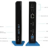 i-tec Station d'accueil USB 3.0/USB-C double HDMI Noir