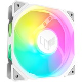 ASUS TUF Gaming TR120 ARGB Pack de ventilateurs inversés, 3 pièces, Ventilateur de boîtier Blanc/transparent