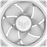 ASUS TUF Gaming TR120 ARGB Pack de ventilateurs inversés, 3 pièces, Ventilateur de boîtier Blanc/transparent
