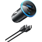 Anker 52,5W 323 Car Charger Noir, 1x USB-C, 1x USB-A