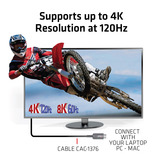 Club 3D AOC certifié HDMI, Câble Noir, 10 mètres, 4K 120Hz, 8K 60Hz