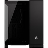 Corsair 2500X boîtier mini tower Noir | 2x USB-A | 1x USB-C | Verre Trempé