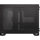 Corsair 2500X boîtier mini tower Noir | 2x USB-A | 1x USB-C | Verre Trempé