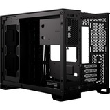 Corsair 2500X boîtier mini tower Noir | 2x USB-A | 1x USB-C | Verre Trempé