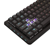 Corsair VANGUARD 96 RGB clavier gaming mécanique Noir, Layout US (QWERTY), Corsair MLX Plasma, 96%, QWERTY US, MLX Plasma, 96%, RGB, hot-swap