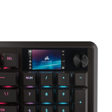 Corsair VANGUARD 96 RGB clavier gaming mécanique Noir, Layout US (QWERTY), Corsair MLX Plasma, 96%, QWERTY US, MLX Plasma, 96%, RGB, hot-swap