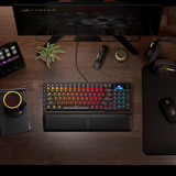 Corsair VANGUARD 96 RGB clavier gaming mécanique Noir, Layout US (QWERTY), Corsair MLX Plasma, 96%, QWERTY US, MLX Plasma, 96%, RGB, hot-swap