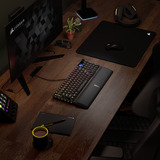 Corsair VANGUARD 96 RGB clavier gaming mécanique Noir, Layout US (QWERTY), Corsair MLX Plasma, 96%, QWERTY US, MLX Plasma, 96%, RGB, hot-swap