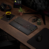 Corsair VANGUARD 96 RGB clavier gaming mécanique Noir, Layout US (QWERTY), Corsair MLX Plasma, 96%, QWERTY US, MLX Plasma, 96%, RGB, hot-swap
