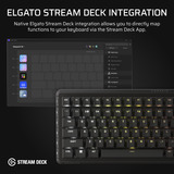 Corsair VANGUARD 96 RGB clavier gaming mécanique Noir, Layout US (QWERTY), Corsair MLX Plasma, 96%, QWERTY US, MLX Plasma, 96%, RGB, hot-swap