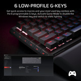 Corsair VANGUARD 96 RGB clavier gaming mécanique Noir, Layout US (QWERTY), Corsair MLX Plasma, 96%, QWERTY US, MLX Plasma, 96%, RGB, hot-swap