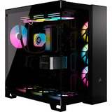 Corsair iCUE LINK 6500X RGB midi tower, boîtier pc Noir | 4x USB-A | 1x USB-C | RGB | Verre Trempé