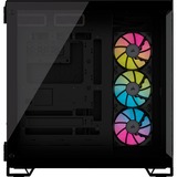 Corsair iCUE LINK 6500X RGB midi tower, boîtier pc Noir | 4x USB-A | 1x USB-C | RGB | Verre Trempé
