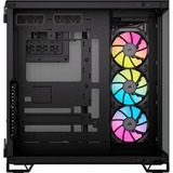 Corsair iCUE LINK 6500X RGB midi tower, boîtier pc Noir | 4x USB-A | 1x USB-C | RGB | Verre Trempé