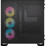 Corsair iCUE LINK 6500X RGB midi tower, boîtier pc Noir | 4x USB-A | 1x USB-C | RGB | Verre Trempé