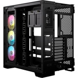 Corsair iCUE LINK 6500X RGB midi tower, boîtier pc Noir | 4x USB-A | 1x USB-C | RGB | Verre Trempé