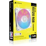 Corsair iCUE LINK RX120 RGB ventilateur de boîtier Blanc, 120 x 120 x 25 mm, PWM