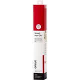 Cricut  Smart Iron-On Sheet - Red, Matériau d'impression Rouge, 0.9 m