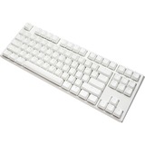 Ducky One 3 RGB TKL clavier gaming mécanique Blanc, Layout BE (AZERTY), Cherry MX RGB Brown, 80% (TKL)