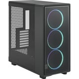 Fractal Design Epoch XL TG RGB boîtier midi tower Noir | 2x USB-A | 1x USB-C | RGB | Verre Trempé