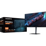 GIGABYTE MO32U 31.5" 4K UHD Moniteur gaming  Noir, 165 Hz, HDMI, DisplayPort, USB-C, Audio, AMD Free-Sync