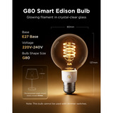 Govee G80 Smart Edison Bulb E27, Lampe à LED 