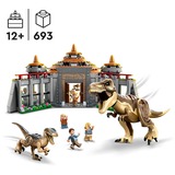 LEGO Jurassic World - Le centre des visiteurs: l’attaque du T. rex et du vélociraptor, Jouets de construction 76961