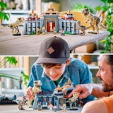 LEGO Jurassic World - Le centre des visiteurs: l’attaque du T. rex et du vélociraptor, Jouets de construction 76961