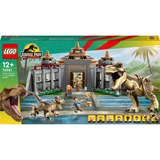 LEGO Jurassic World - Le centre des visiteurs: l’attaque du T. rex et du vélociraptor, Jouets de construction 76961