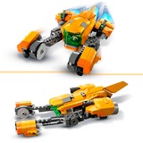 LEGO Marvel - Le vaisseau de Baby Rocket, Jouets de construction 