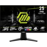MSI MAG 255XF 24.5" Moniteur gaming Noir, 1x DisplayPort, 2x HDMI, 300 Hz