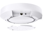 TP-Link AP690E HD AXE11000 Ceiling Mount Quad-Band WiFi 6E, Point d'accès 