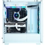 ALTERNATE Gamer Starter White R5-5070, PC gaming Ryzen 5 9600X | RTX 5070 | 32 Go | 1 To SSD