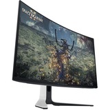 Alienware AW3225QF 32" 4K UHD Moniteur gaming incurvé  Blanc/Noir, 240Hz, DisplayPort, HDMI, USB, NVIDIA G-SYNC