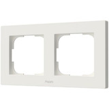 Aqara Bâti Switch H2 EU 2 groupes, Diaphragme Blanc