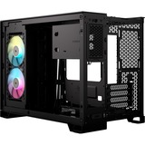 Corsair iCUE LINK 2500X RGB mini tower, boîtier pc Noir | 2x USB-A | 1x USB-C | RGB | Verre Trempé