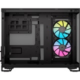 Corsair iCUE LINK 2500X RGB mini tower, boîtier pc Noir | 2x USB-A | 1x USB-C | RGB | Verre Trempé