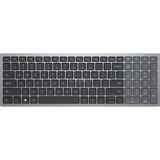 Dell KB740 clavier Gris, Layout BE (AZERTY), Mécanique des ciseaux, 100%