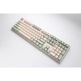 Ducky One 3 Matcha, clavier Crème/Vert, Layout États-Unis, Cherry MX Red