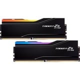 G.Skill 48 Go DDR5-8200 Kit, Mémoire vive Noir, F5-8200C4052G24GX2-TZ5CRK, Trident Z5 CK RGB, XMP